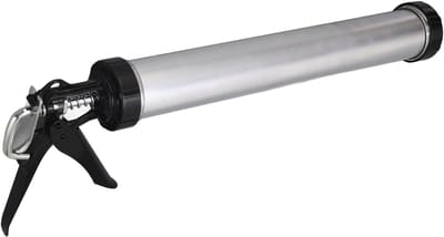 Kitpistool Aluminium - Kitgereedschap Buis - Breeuwen Glaslijm - Lichtgewicht Ontwerp - 600 Ml Capaciteit