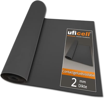 Akoestische Geluidsisolatie voor Laminaat en Parket - Geluidsdemping tot 22 dB