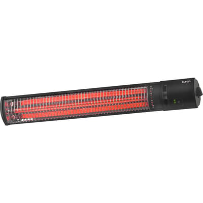 Eurom Terrasverwarmer Golden 2500 Shadow - Wandmontage - 2500w - Zwart