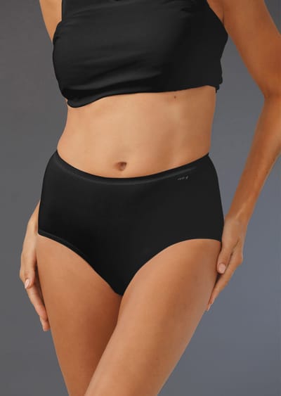 Naadloze tailleslip - zwart - Gr. 38/40 van Goldner Fashion
