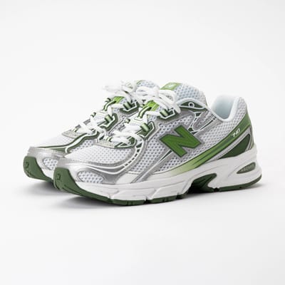 New Balance 740 - Sneakers - Unisex - White Alpine Green
