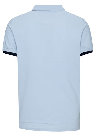Contrast Polo Piqué Shirt Normale Pasvorm