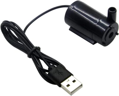 Waterpompen, onderdelen en accessoires DC 5 V USB borstelloze motorpomp geluidsarm 12 0 l/h mini dompelbare microfoon (orizontaal type A)