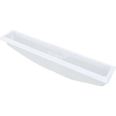 Filtre à peluches de sèche-linge 131359602 Remplacement d'écran de boîtier de filtre à peluches en plastique pour sèche-linge white