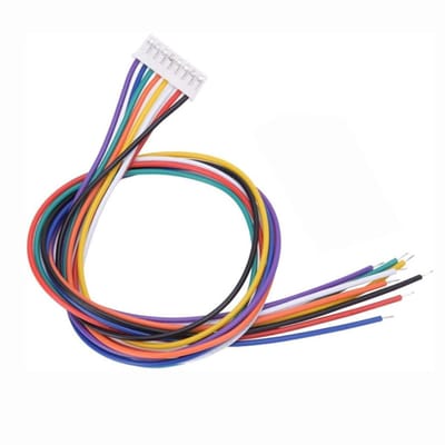 XH2.54 8-Pin Female Kabel – 15cm – Éénzijdige Stekker