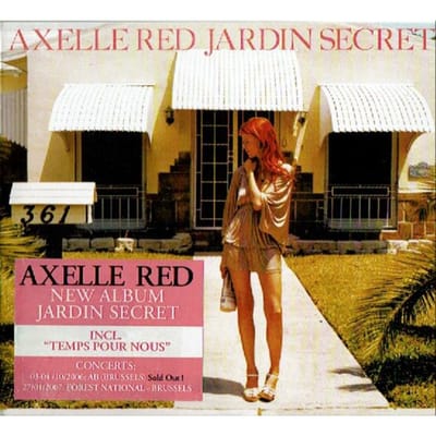 CD AXELLE RED - Jardin Secret 094637061626 Virgin 2006 Europa Soul/Funk Gebruikt black
