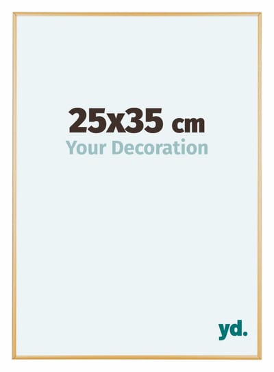Your Decoration - Puzzellijst 25x35 cm - Goud Vintage - Puzzellijst 500-1000 stukjes - Aluminium Fotolijst - Kent