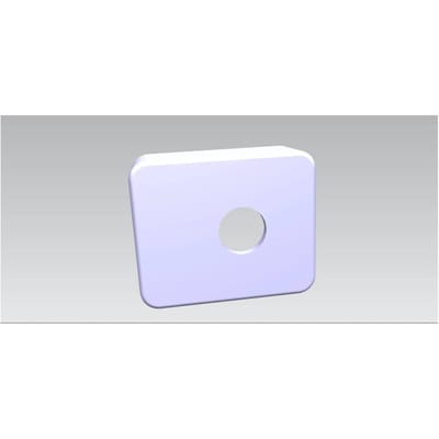 AEG afstandshouder, scharnier, bodem, 7820, 19x15.6x7mm 140169340019