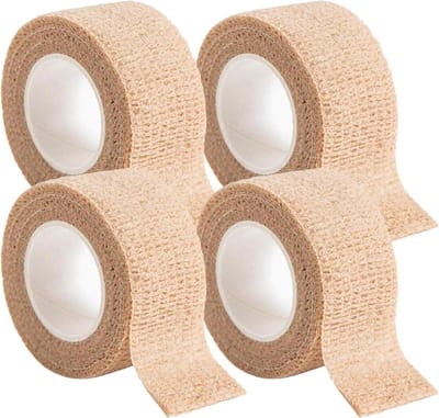Stoel Vloerbeschermers - Meubelpads Tape - Vloeren Beschermen - Zelfklevend Geluiddempend - 4 Rollen - Gebroken Wit