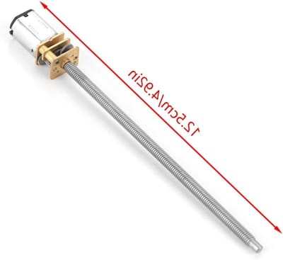 Gear Motor 6/12V met Lange Uitgangsas M4 x 100mm - Hoge Kwaliteit, Duurzaam en Efficiënt voor Diverse Toepassingen
