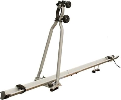 RWB® Fietsendrager Electrische Fietsen - Fietsendrager Op Trekhaak - Fietsendrager E Bike - Zilver/Zwart - 24cm x 1cm x 76cm