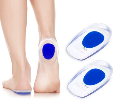 Silicone Gel Cups, Orthotische Hiel Kussens Pads, Ondersteuning Pads voor Plantaire Fasciitis, Achilles Peesontsteking, Hiel Spur Pijn en Voetverzorging