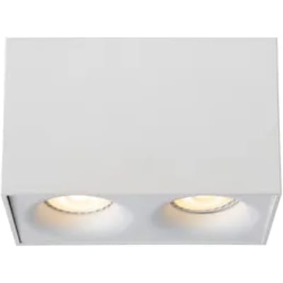 Lucide Plafondspot Bentoo-led - Wit - Led Dimbaar - Gu10 2x5w 3000k
