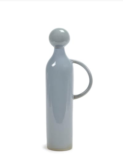 Serax Anita Le Grelle Kan met dop S - Diameter 8 cm Hoogte 35.5 cm smokey blue
