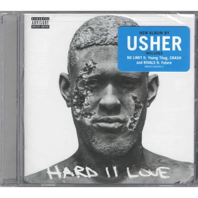 CD USHER - HARD II LOVE  88843069392 Coup D'Etat 2016 US Soul/Funk Gebruikt gray