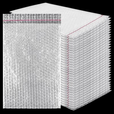 Dailygoods- Luchtkussenzakken 100 stuks - Zelfklevend - 20 x 30 cm - Bubbelwrap - Verpakkingsmateriaal - Stootvaste Bekleding - Bubbelzakken