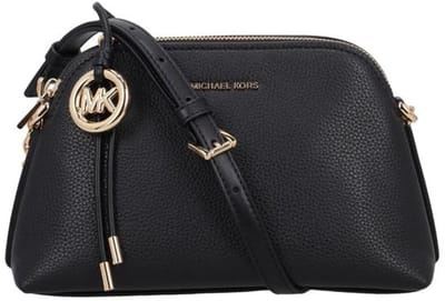 Michael Kors Freddie Crossbodytas Kleine Dames - Leer - Zwart