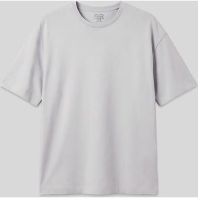 Oversized Katoenmix Crew Neck T-Shirt