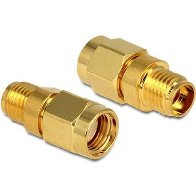 Delock 88728 88728 HF-adapter RPSMA-stekker - SMA-bus 0 mm 1 stuk(s)