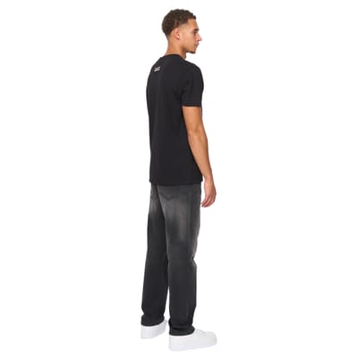 Duck and Cover Heren Camostack T-Shirt (Zwart)