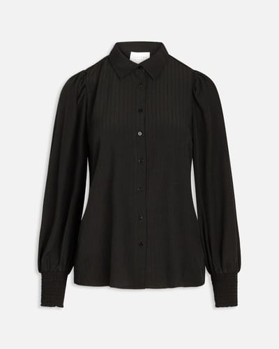 SISTERS POINT Viada-sh - Dames Blouse - Black - Maat S