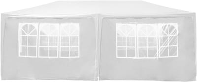 TIM® Partytent 3x6 - Partytent - Feesttent - 3 x 6 - Waterdicht - Wit - 600cm x 300cm x 250cm