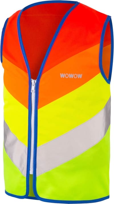 Wowow Kids Rainbow Jacket  - Veiligheidshesje kind - EN1150 certificaat - M