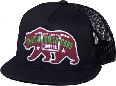 King Kerosin Californian Rebel Trucker Pet Zwart