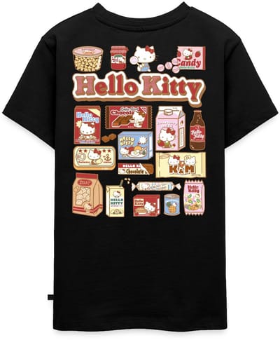 Hello Kitty Snack Collage Premium T-Shirt Tiener