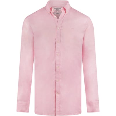 McGregor Stretch Oxford Shirt Light Pink Size: M | Casual Shirts Outlet | Heren | Roze