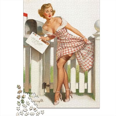 Kunstpuzzel - Legpuzzel Puzzelspel - Ontspanning Thuis - Unieke Vormen - 1000 stukjes 75x50cm - Stijl-13