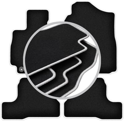 CARLUX-SILVER automatten voor: Suzuki Jimny II off-road (2018-)