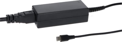Yanec Laptop USB-C AC Adapter 45W Zwart