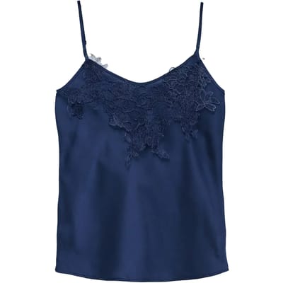 Satin top met kant dames Salsa Jeans