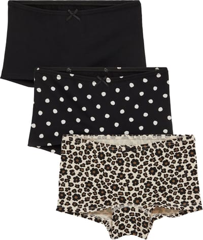 WE Fashion Meisjes 3-pack onderbroeken met print