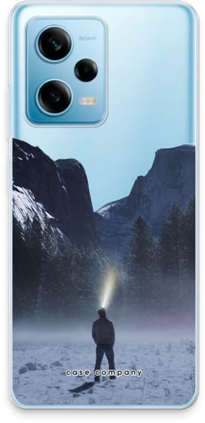 Case Company® - Hoesje geschikt voor Xiaomi Redmi Note 12 Pro 5G hoesje - Wanderlust - Soft Cover Telefoonhoesje - Bescherming aan alle Kanten en Schermrand