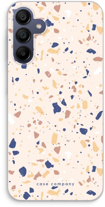 Case Company® - Hoesje geschikt voor Samsung Galaxy A15 hoesje - Terrazzo N°23 - Soft Cover Telefoonhoesje - Bescherming aan alle Kanten en Schermrand