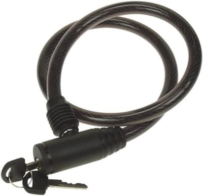 Fiets Kettingslot - Beveiliging Kabel - Fiets Beveiligen - Stevige Staalkabel - 65 cm - Zwart