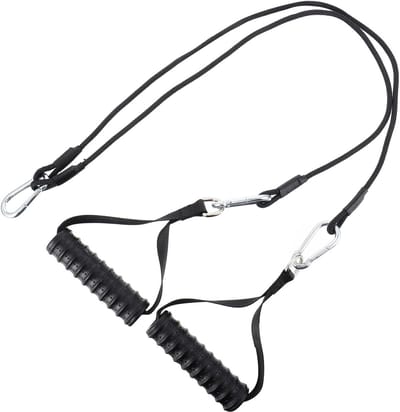 Fitness Pulley Cable Tricep Rope en Chest Expander voor Spiertraining en Krachttraining Thuisgym