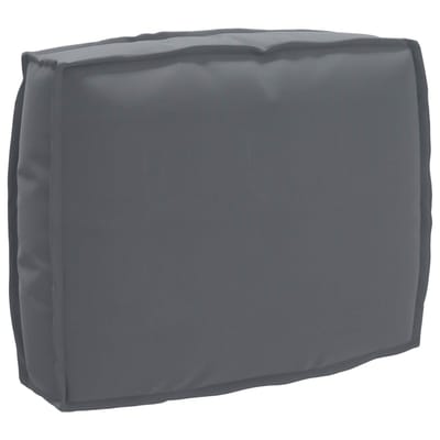 vidaXL - Kussen - Antraciet - 50 - x - 40 - x - 12 - cm - Oxford - Stof