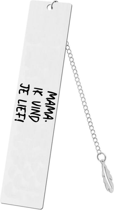 Akyol - mama ik vind je lief boekenlegger - Mama - de liefste moeder - moederdag cadeautjes - moederdag - cadeau - verjaardagscadeau - verjaardag - kado - geschenk - gift - moeder artikelen