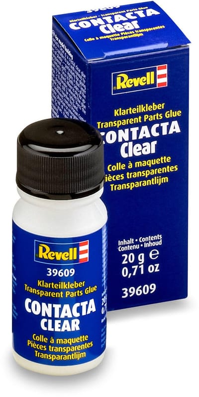 Revell Modelbouw Hobbylijm 25 ml - 39609 Contacta Clear - Transparante Knutsellijm - Geschikt voor kunststof modelbouw - Volwassenen