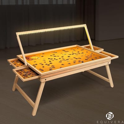 Equivera Puzzeltafel - Tafel voor Puzzelen - Puzzel Tafel - Puzzelen - Puzzelplank