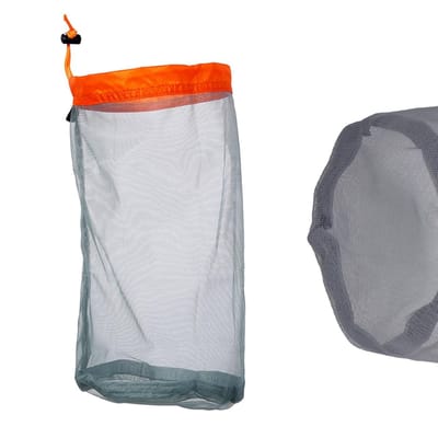 VGEBY Mesh Opbergtas met Trekkoord - Lichtgewicht Nylon voor Reizen, Kamperen en Wandelen - 28 Liter