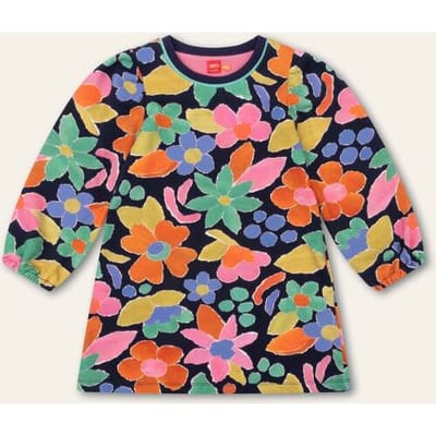 Oilily Diexette Jurk- maat110/5yr Patriot Blauw