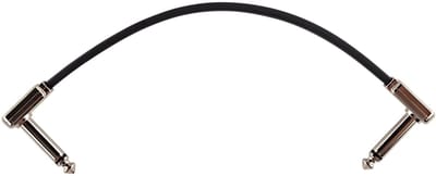 Ernie Ball 6226 Flat Ribbon Patchkabel Zwart 15cm - Per Stuk