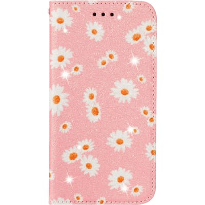 Comfycase Samsung Galaxy S20 Daisy Hoesje Roze