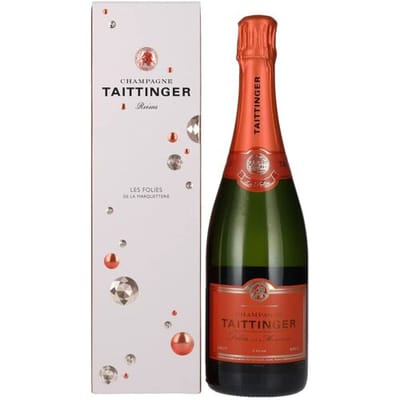 Taittinger Champagne Folies de la Marquetterie 12,5% Vol. 0,75l in geschenkverpakking