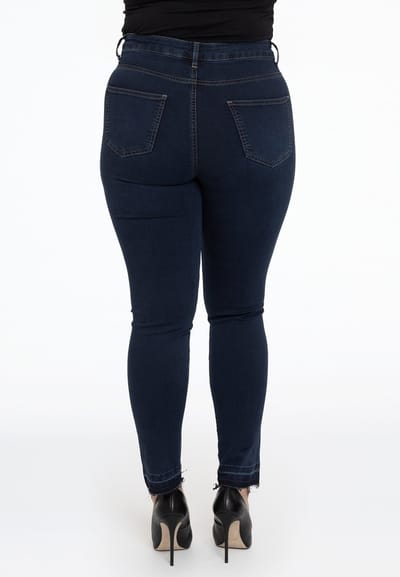 YOEK Dames Jeans jeans high waist