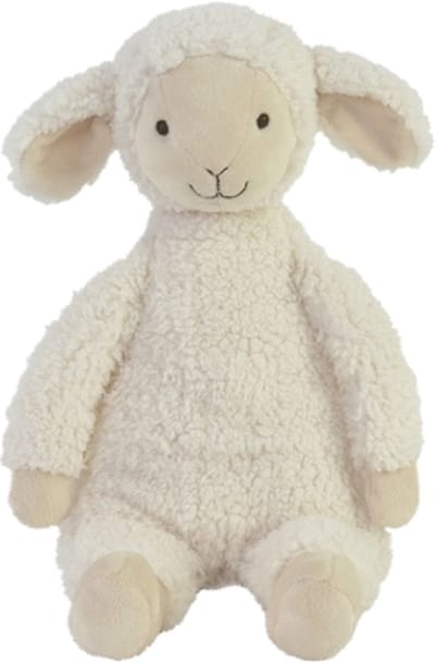 Happy Horse Lam Leo Knuffel 30cm - Wit - Baby knuffel